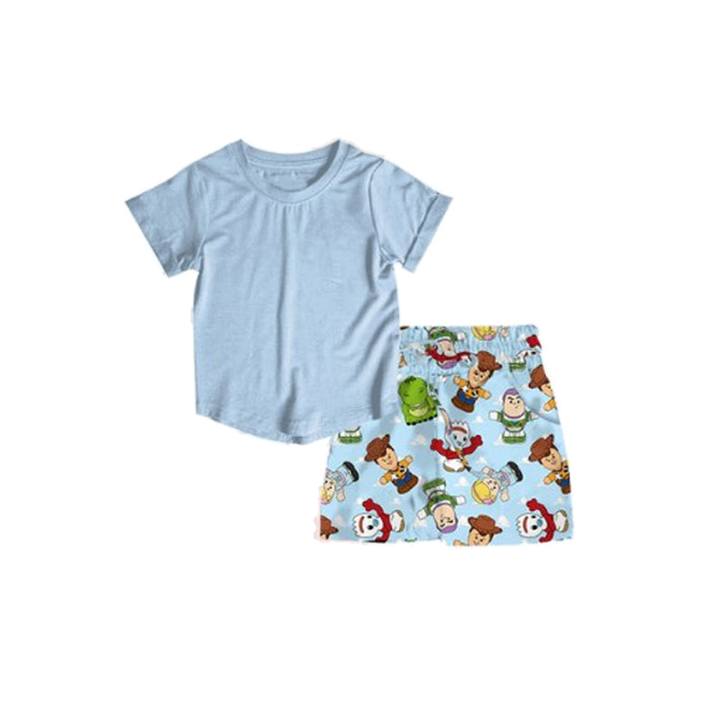 Toddle baby boy cartoon story outfit preorder