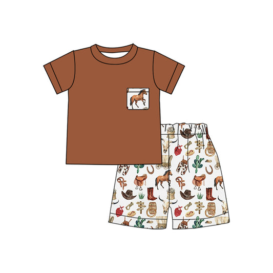 Cowboy western rodeo boy summer clothes preorder