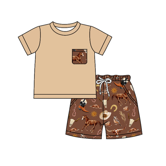 Cowboy western rodeo boy summer outfit preorder