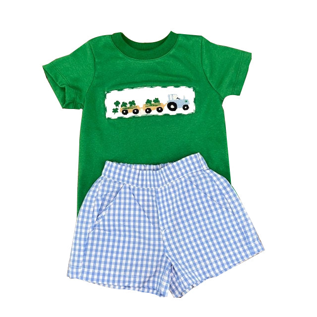 Kids Saint Patrick's Day truck outfit preorder