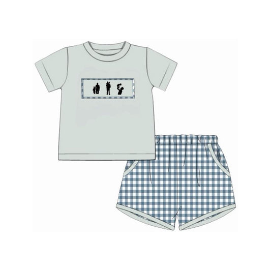 Fathers day boy summer outfit preorder