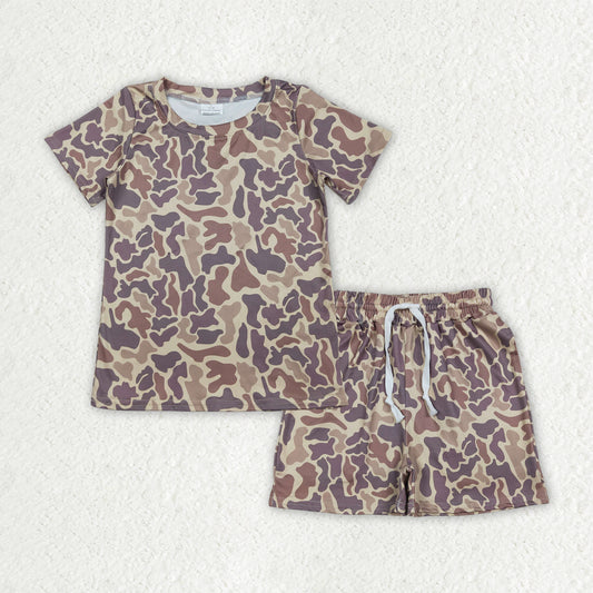 Khahi  Camo baby boy summer outfit