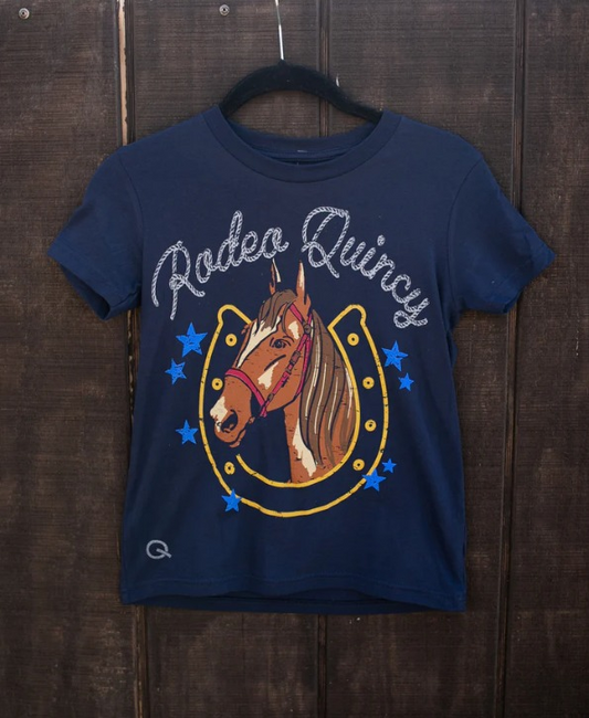 Pre-order western rodeo horse short sleeve top