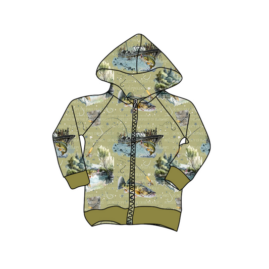 baby boy long sleeve fishing jacket coat preorder