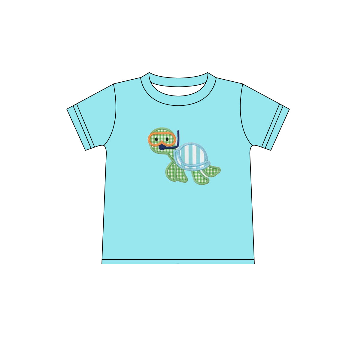 toddle baby boy short sleeve turtle shirt preorder