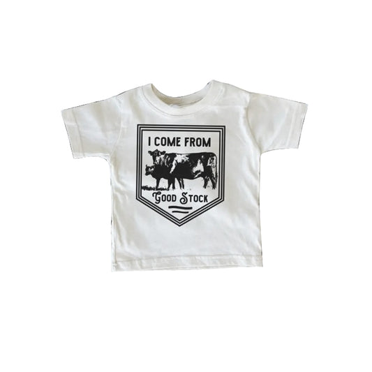 I come from good stock western cow shirt preorder