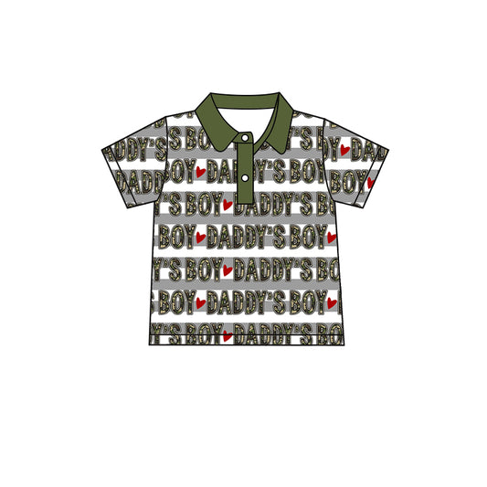 Daddys boy short sleeve shirt preorder