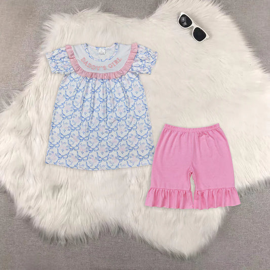 GSD2226+SS0356 baby girls summer clothes