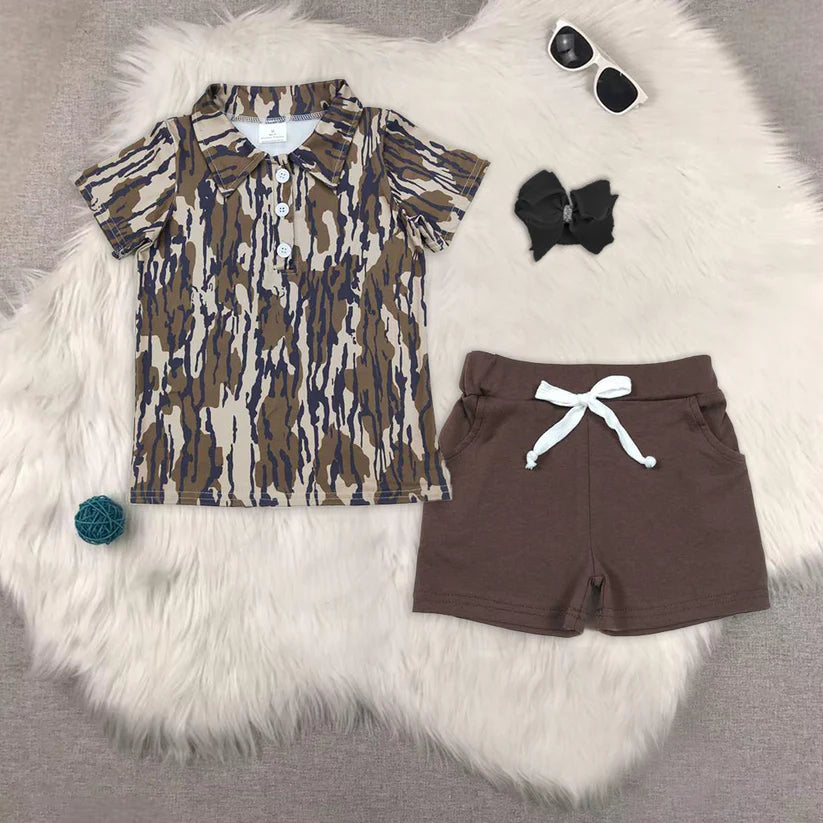 kids boy summer short set BT1207+SS0134