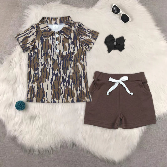 kids boy summer short set BT1207+SS0134