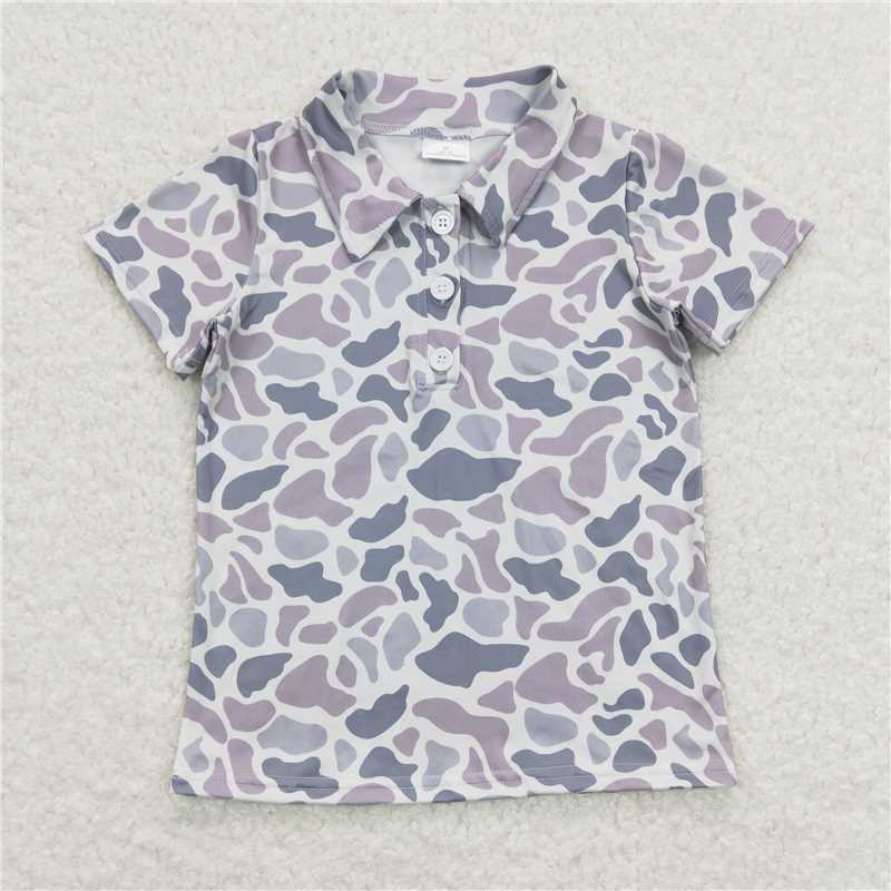 Kids boys clothes duck Short Sleeve Suit Top and swimtrunks BT0597+S0458