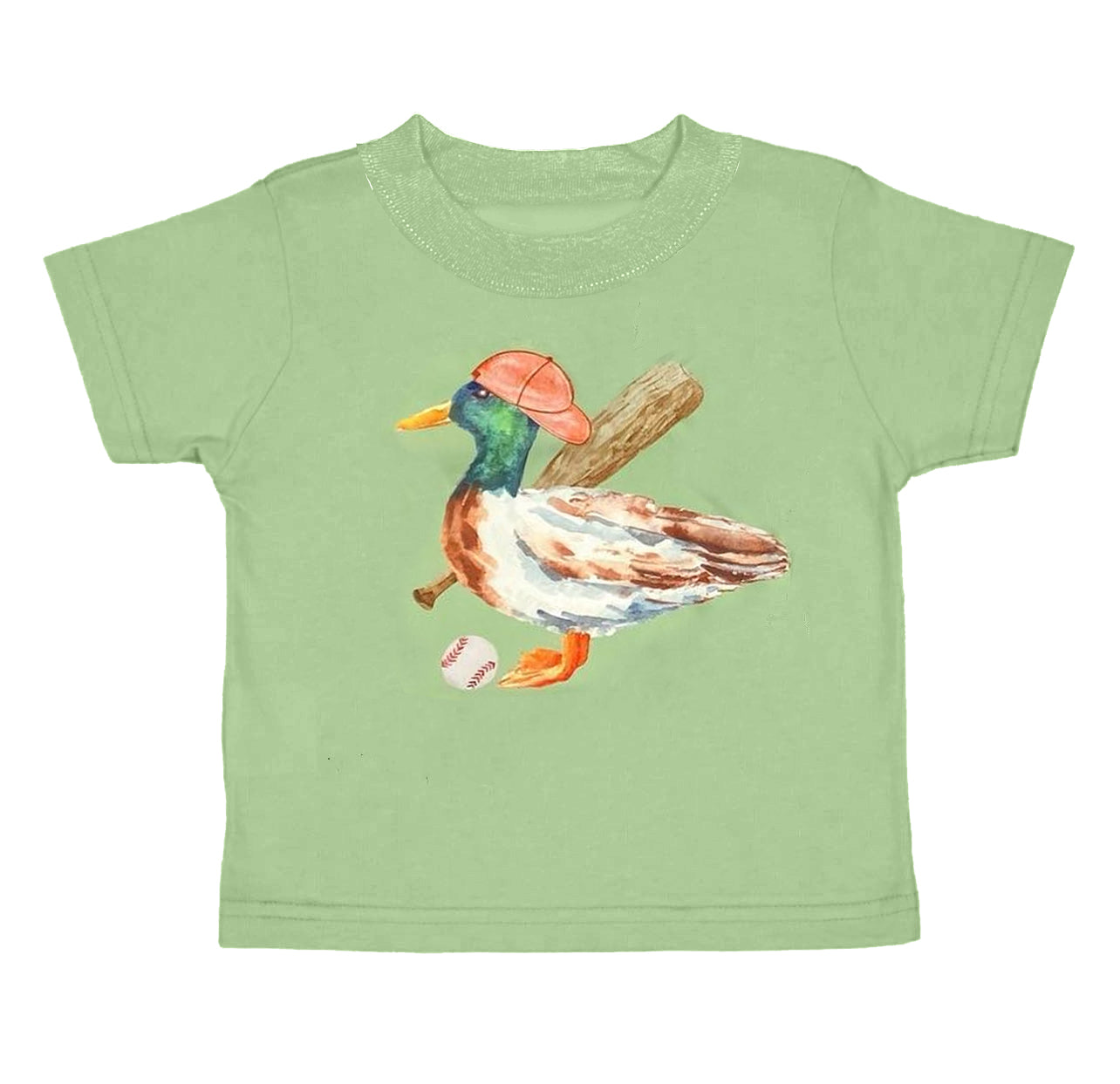 mallard duck baseball short sleeve shirt preorder