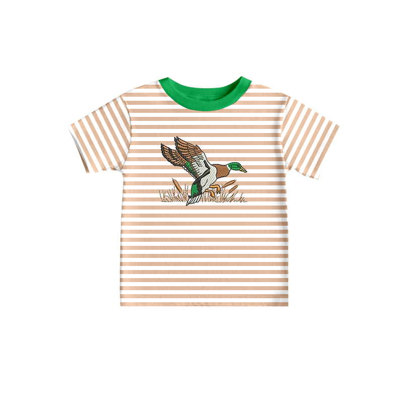 baby boy short sleeve mallard duck shirt preorder