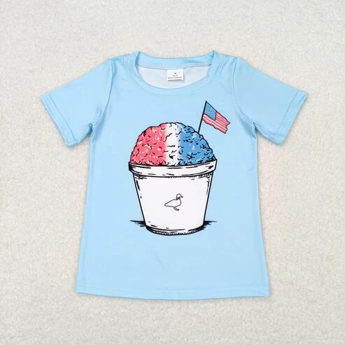 American boy short sleeve shirt