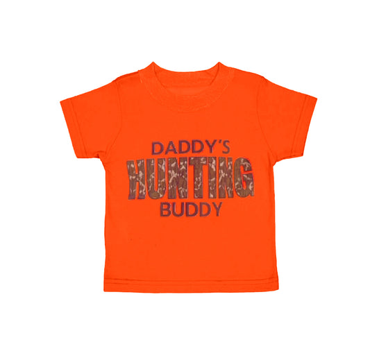 Daddys hunting buddy short sleeve camo shirt preorder