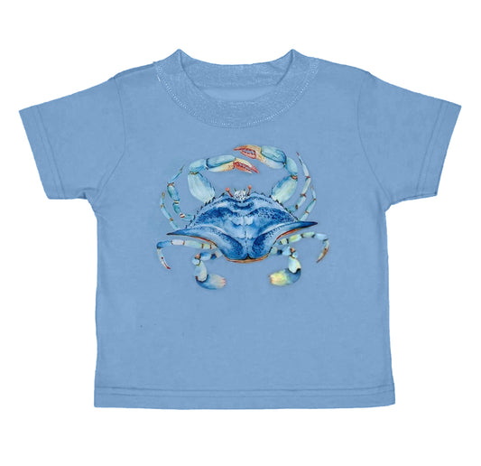toddle baby boy short sleeve sea crab shirt preorder