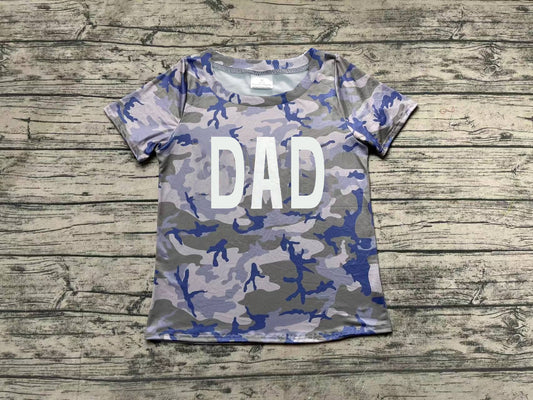 Adult Dad short sleeve camo shirt preorder