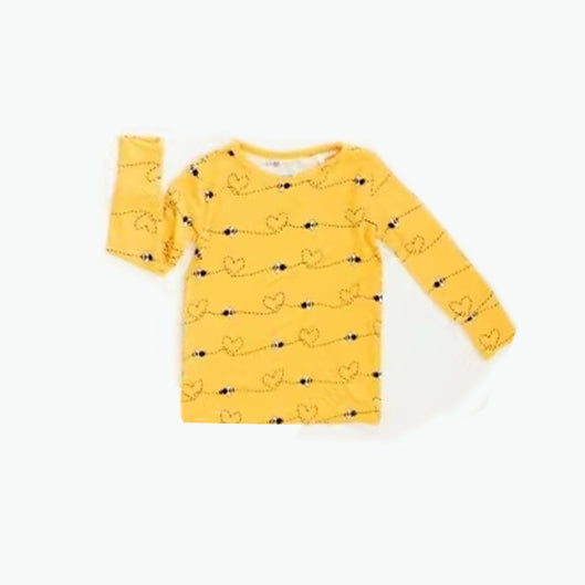 baby boy long sleeve bee print shirt preorder