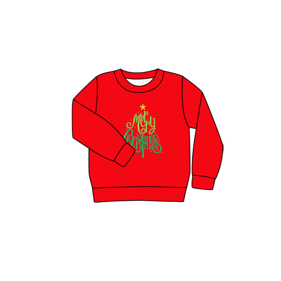 merry christmas long sleeve fall winter shirt preorder