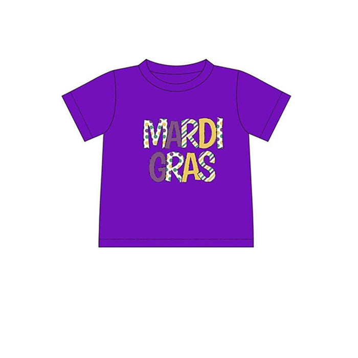 Mardi Gras short sleeve t-shirt top preorder