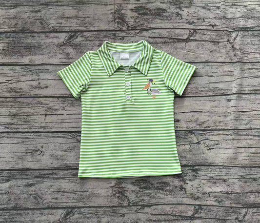 Mardi Gras green stripes short sleeve t-shirt top preorder