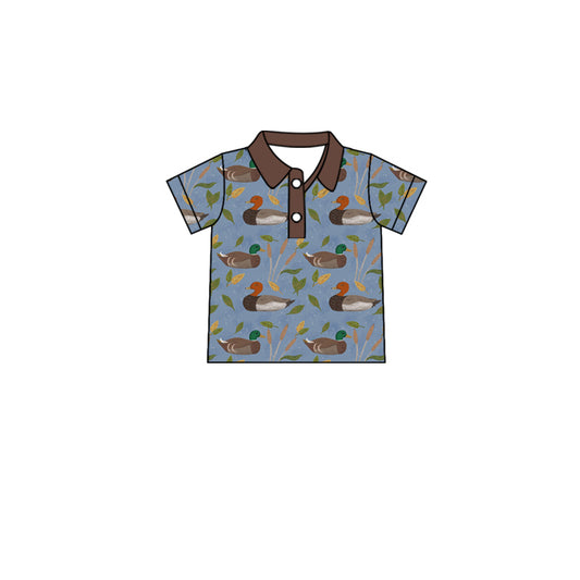 Baby boy mallard duck short sleeve t-shirt top preorder