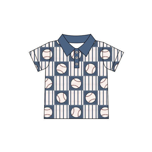 Baby boy baseball short sleeve t-shirt top preorder