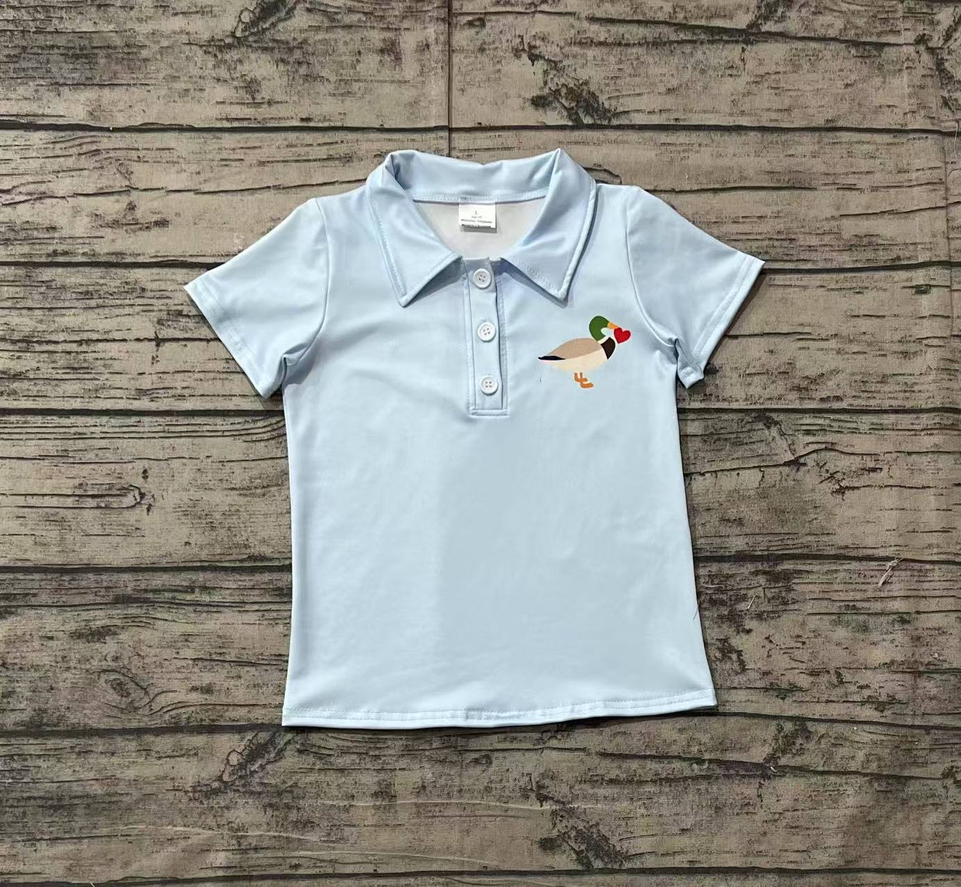 Toddle baby boy mallard duck short sleeve Valentines t-shirt top preorder