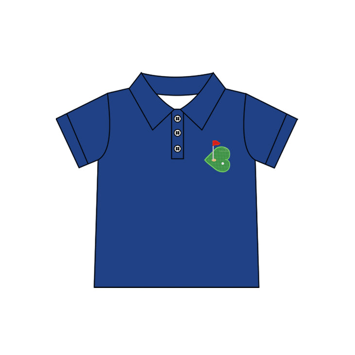 Toddle baby boy golf  print short sleeve t-shirt top preorder