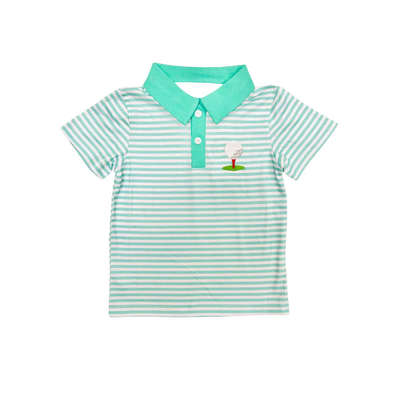 Baby boy golf design short sleeve t-shirt top preorder