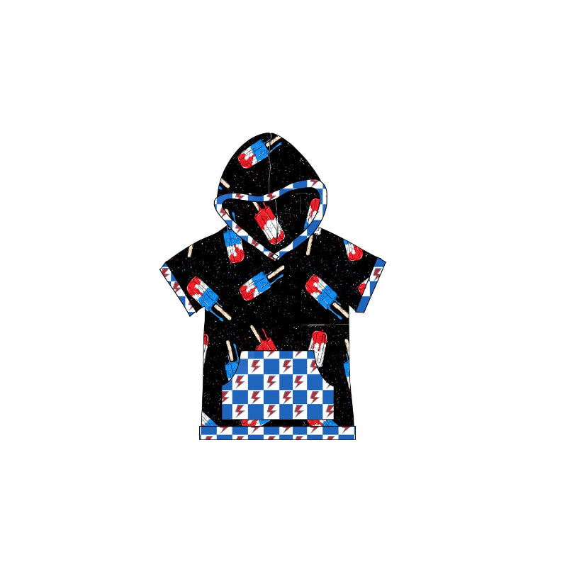 Toddle baby boy blue red popsicle t-shirt top preorder
