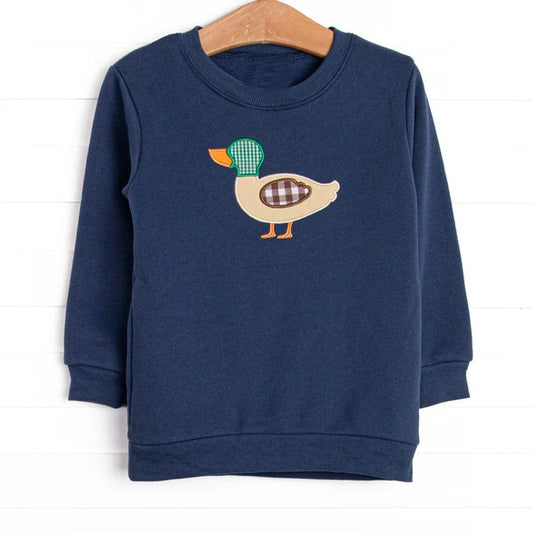 Baby boy long sleeve mallard duck t-shirt top preorder