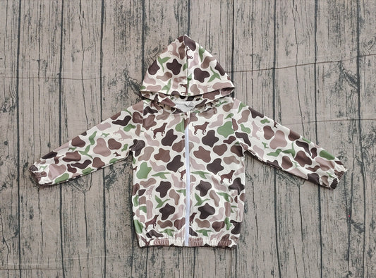 Baby boy deer duck camo design long sleeve hoodie top preorder