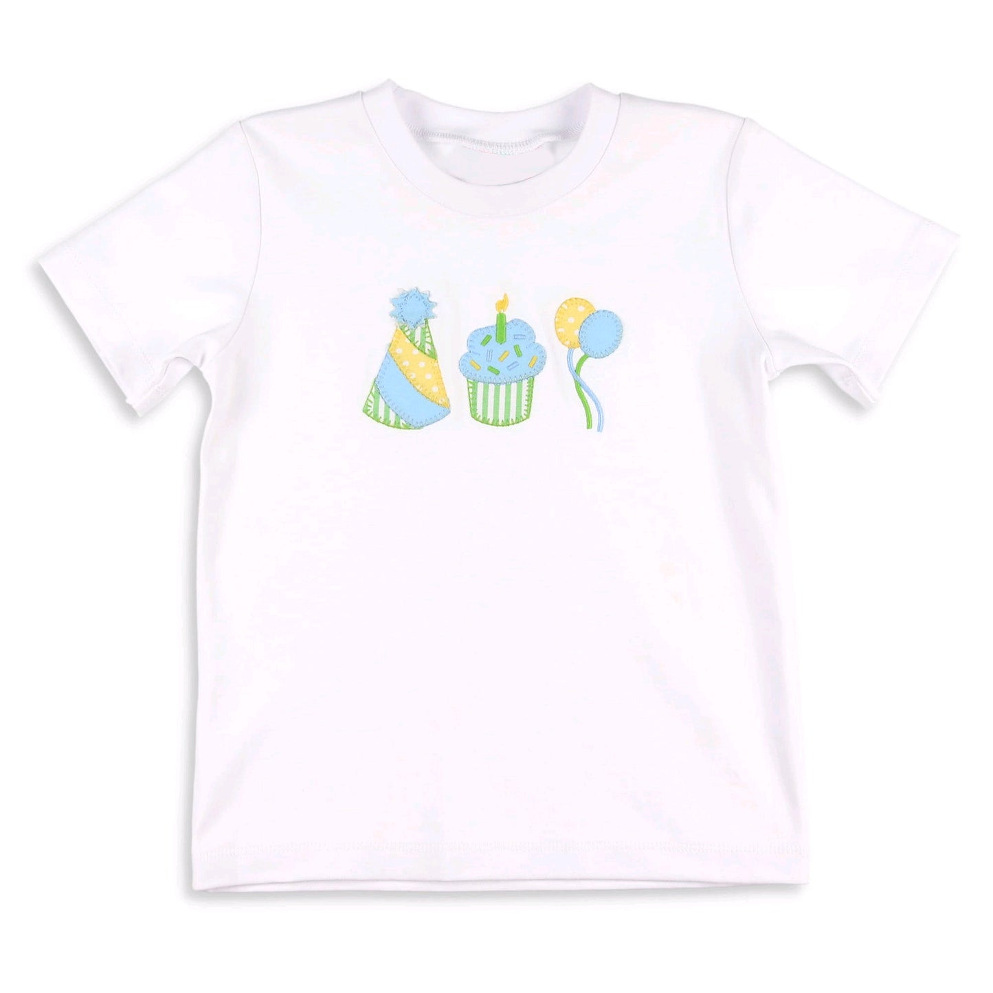 Happy Birthday kids girls short sleeve top preorder