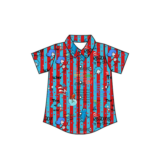 Dr doctor baby boy button shirt preorder