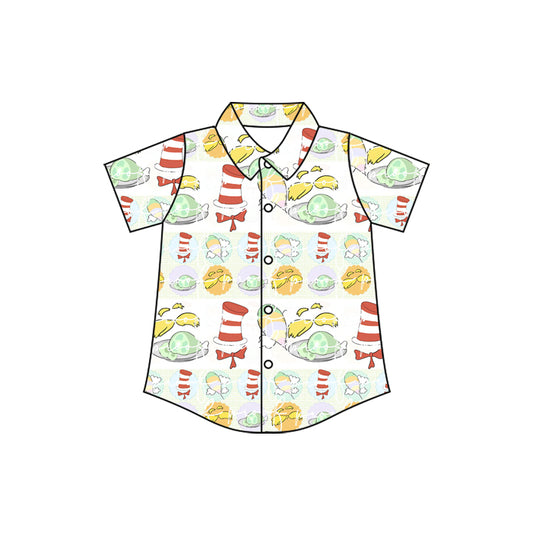 Dr doctor baby boy button shirt preorder