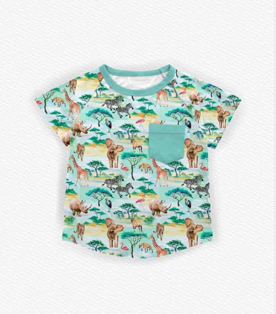 Zoon animal baby boy short sleeve shirt preorder