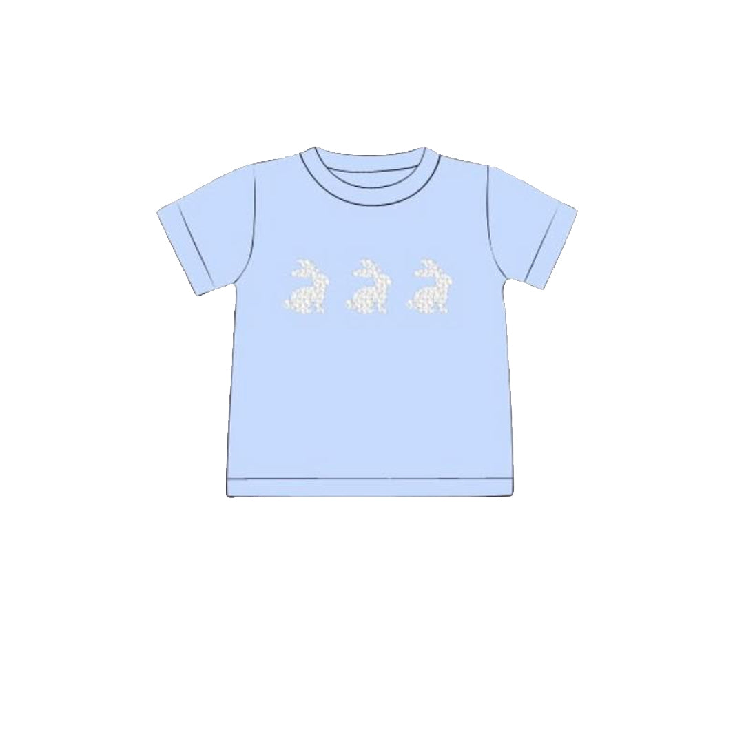Easter bunny baby boy short sleeve shirt preorder