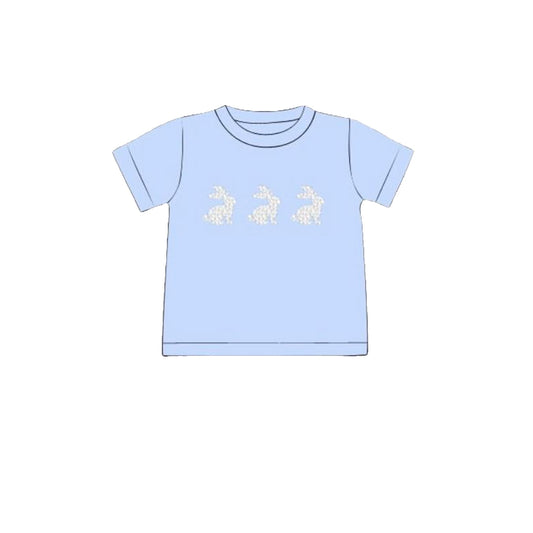 Easter bunny baby boy short sleeve shirt preorder