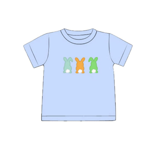 Easter bunny kids boys short sleeve top preorder