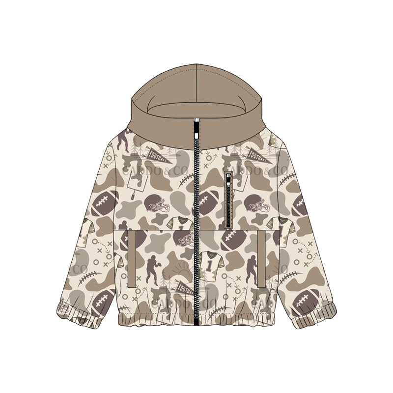 Football game day boy hoodie top preorder