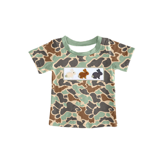 Easter bunny boy short sleeve top preorder