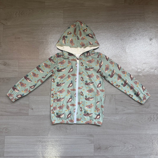 Mallard duck kids boy long sleeve hoodie top preorder