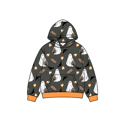 Halloween ghost kids girls long sleeve hoodie top preorder