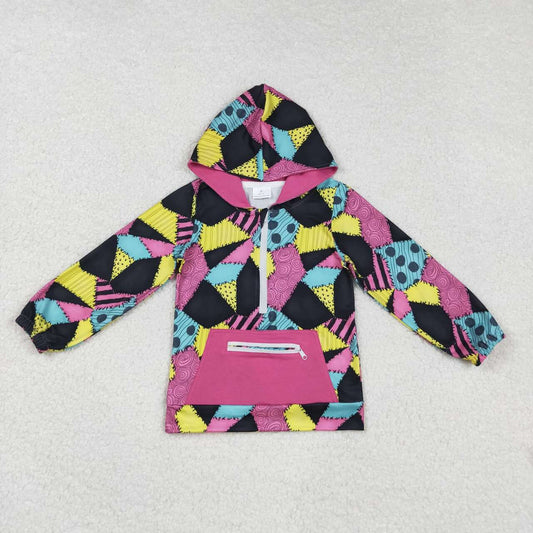 Baby girl Halloween design long sleeve hoodie top