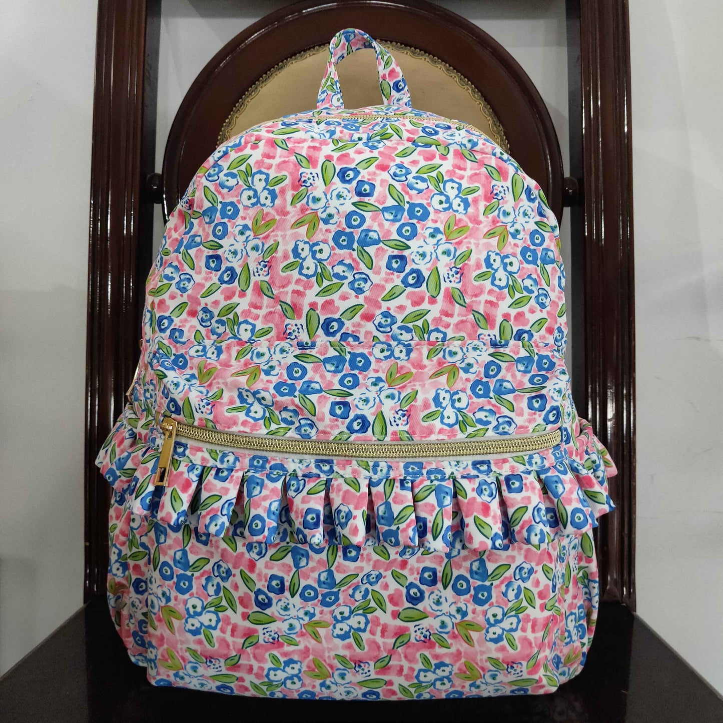 wholesale blue berry shoulder backpack
