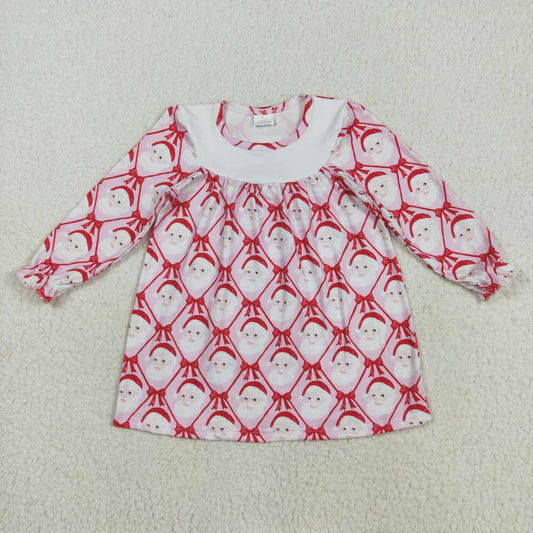 Baby girls Christmas Santa Claus long sleeve dress