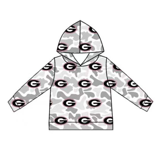 baby boy custom team design hoodie top