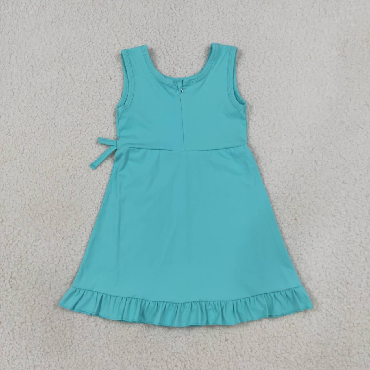 Toddle girls blue design yoga dress