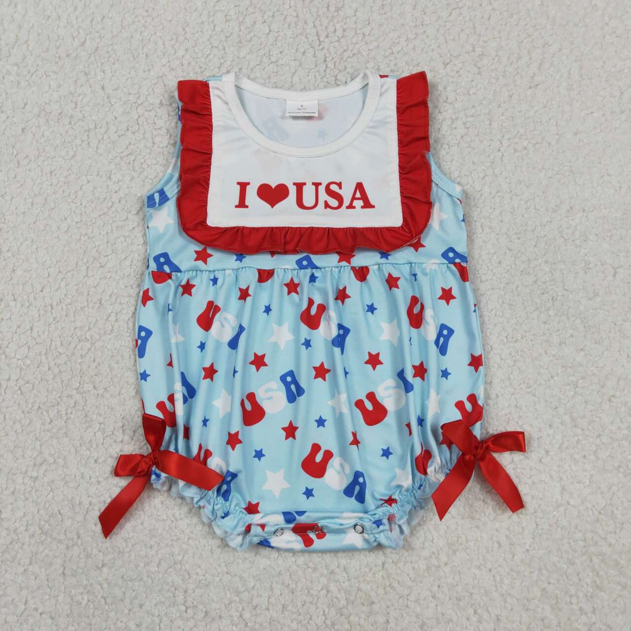 I love USA toddle girls summer romper